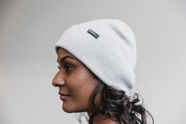 Nobull Cuffed Men's Beanie Grey | Australia (CU7165)